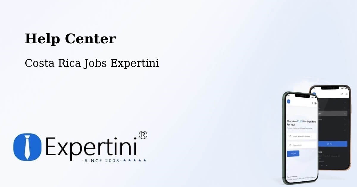 Help Center – Flores - Costa Rica Jobs Expertini