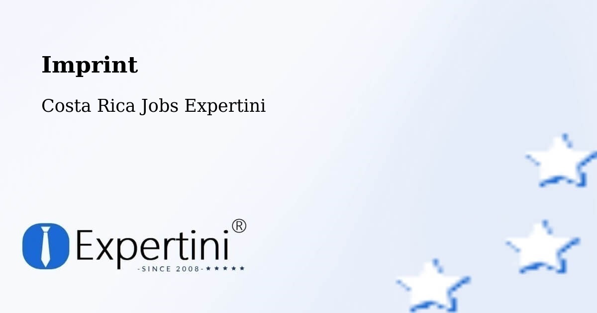 Imprint – Flores - Costa Rica Jobs Expertini