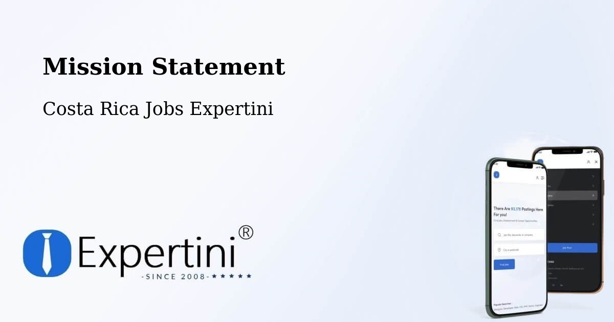Corporate Mission – Flores - Costa Rica Jobs Expertini